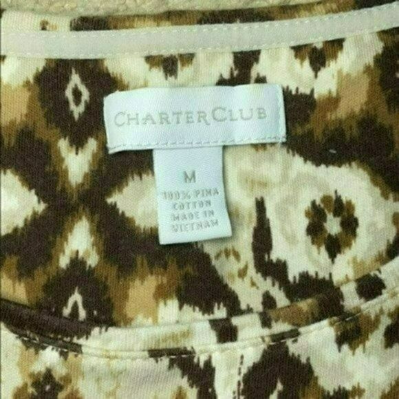 Charter Club top Women's Size Medium - Picture 8 of 8